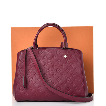 Louis Vuitton Empreinte Montaigne MM Raisin 10 of 10