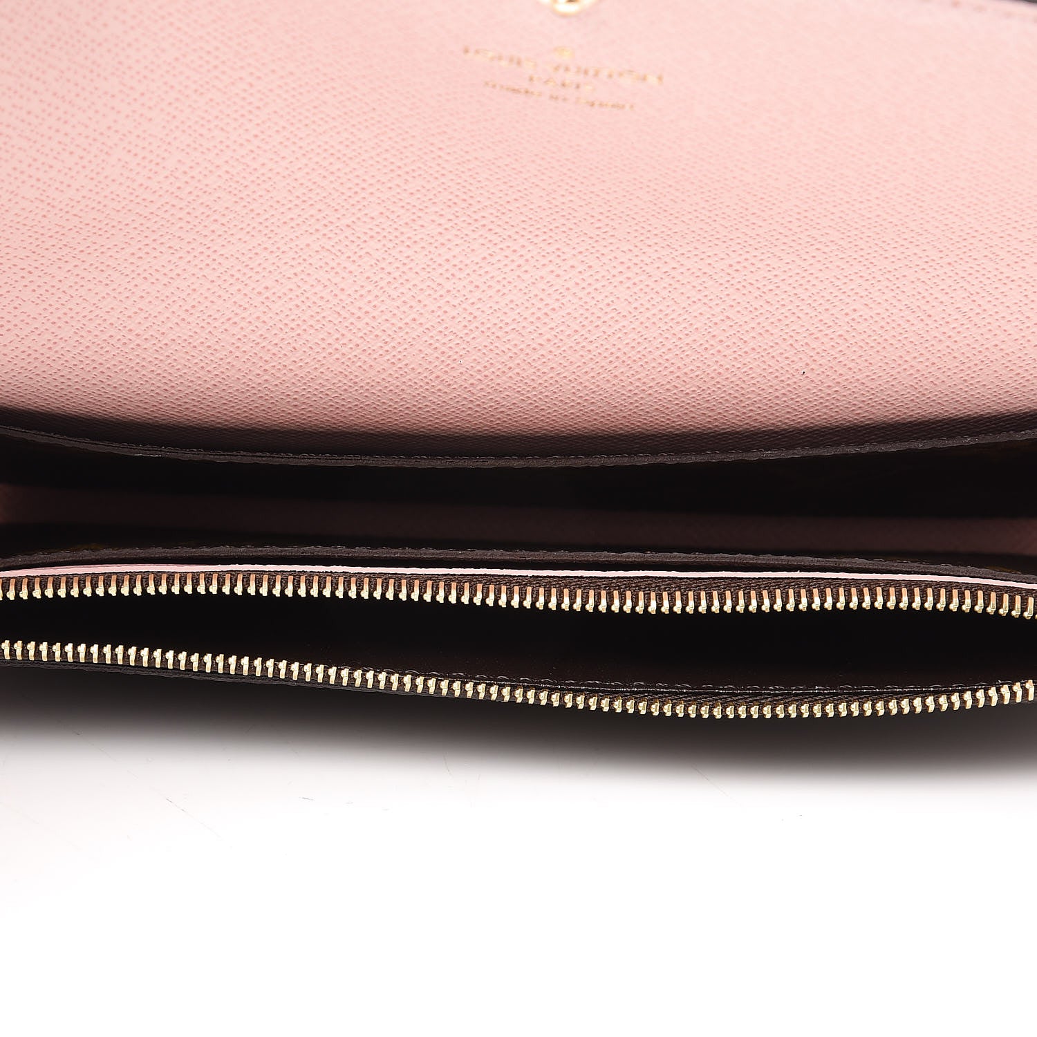 Louis Vuitton Monogram Emilie Wallet Rose Ballerine 7 of 10