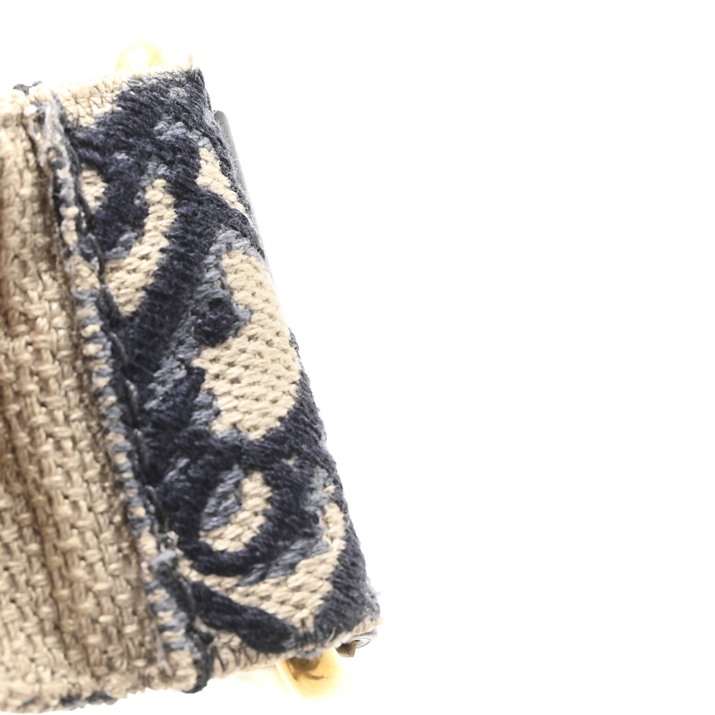 Oblique Studded Shoulder Strap Blue