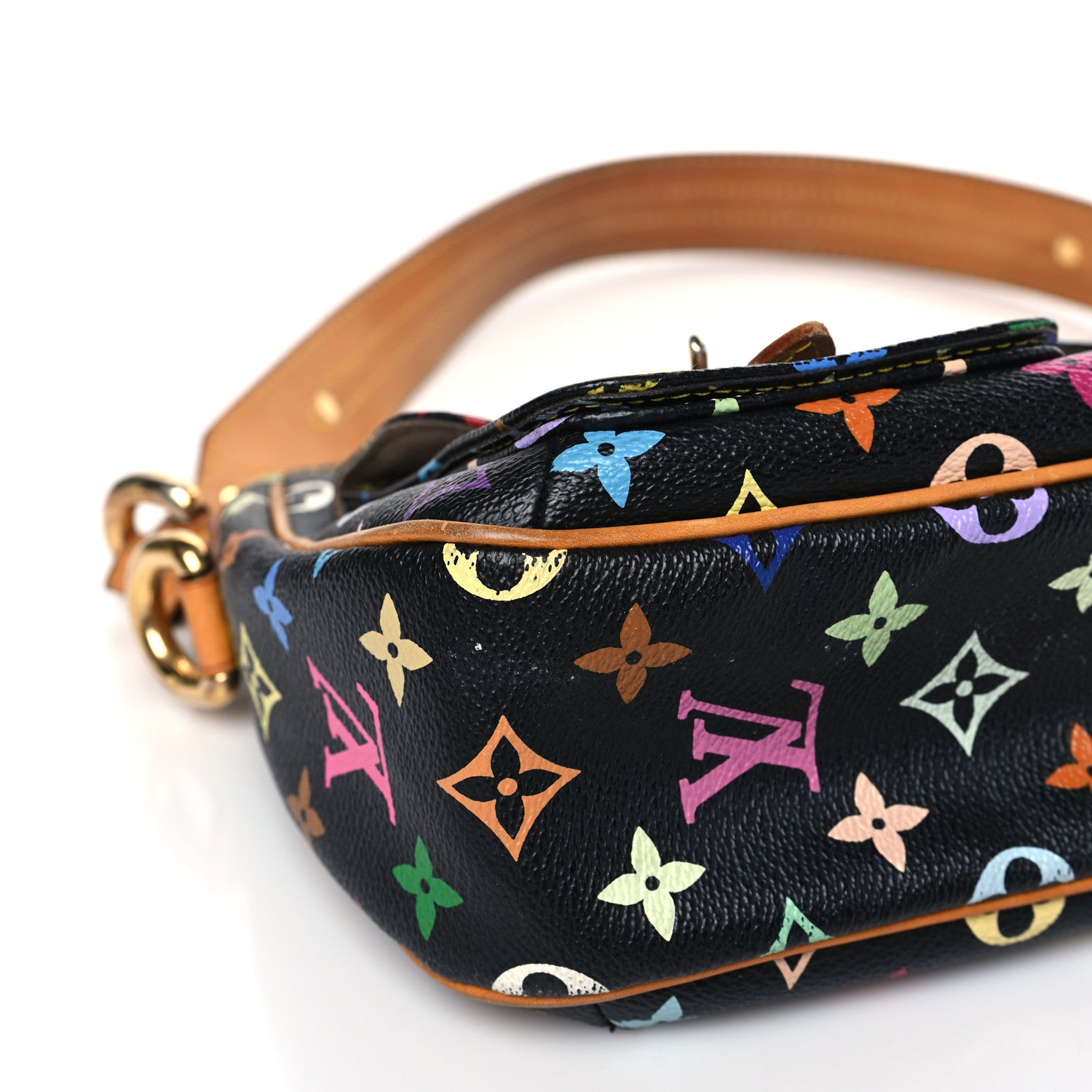 Louis Vuitton Monogram Multicolor Lodge PM Black 7 of 10