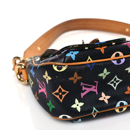 Louis Vuitton Monogram Multicolor Lodge PM Black 7 of 10