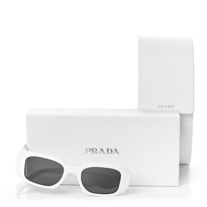 Prada Acetate Symbole Sunglasses SPR 17W White 7 of 7
