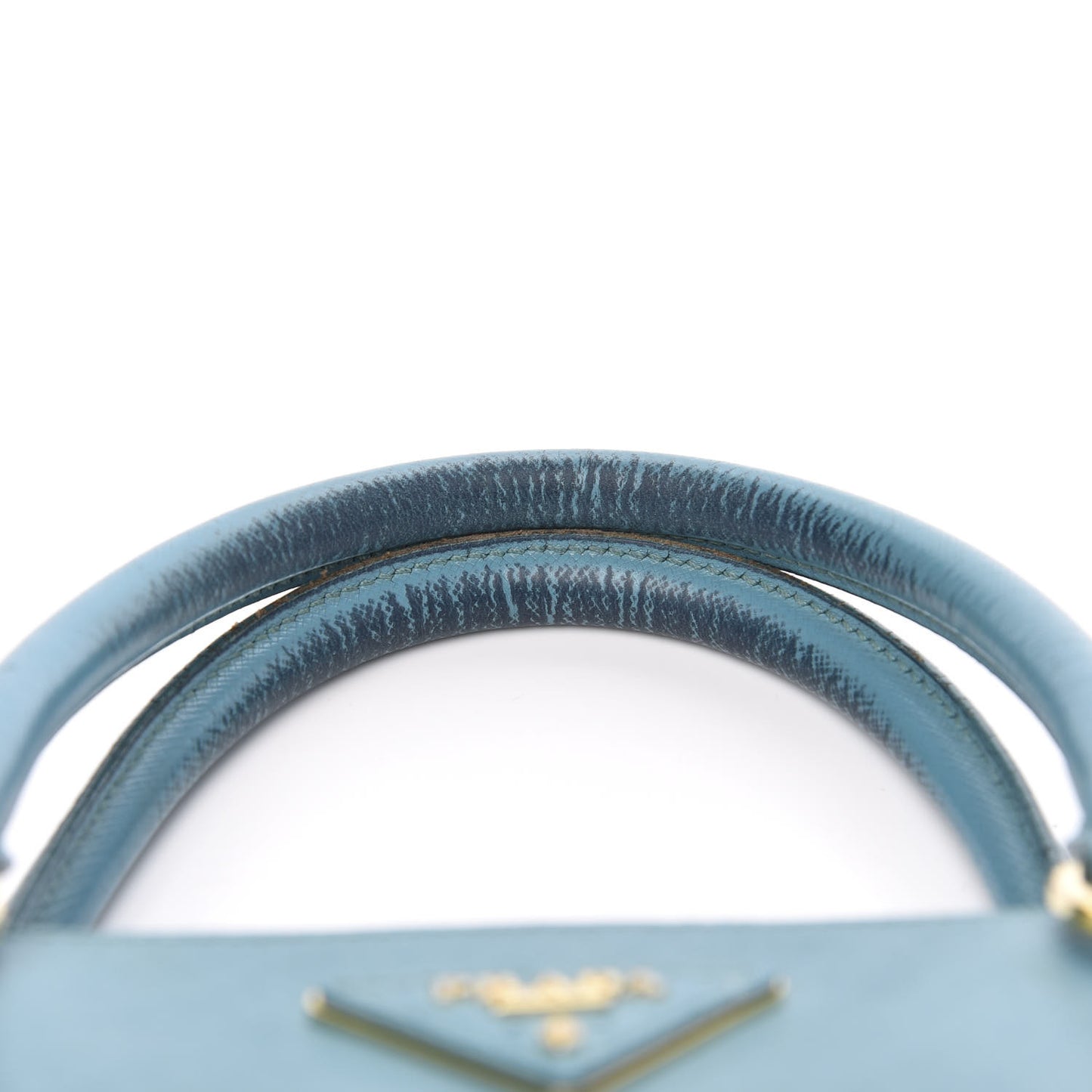 Saffiano Medium Galleria Double Zip Tote Turchese