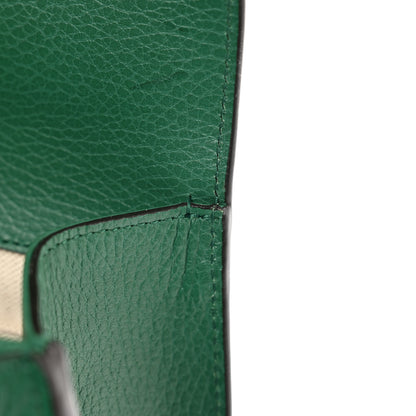 Gucci Dollar Calfskin Crystal Web Medium Dionysus Bamboo Top Handle Bag Emerald 12 of 12