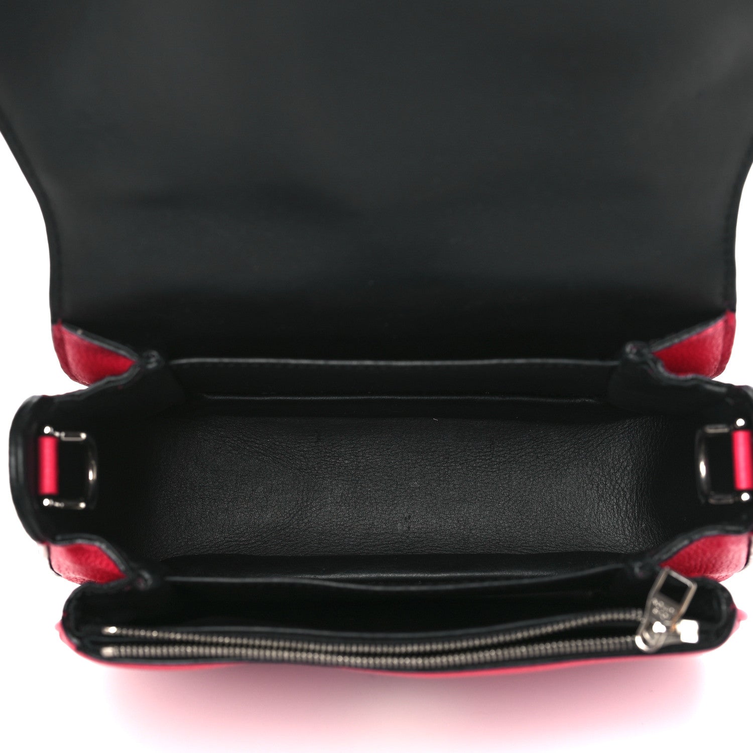 Louis Vuitton Grained Calfskin Vivienne NM Framboise 5 of 11