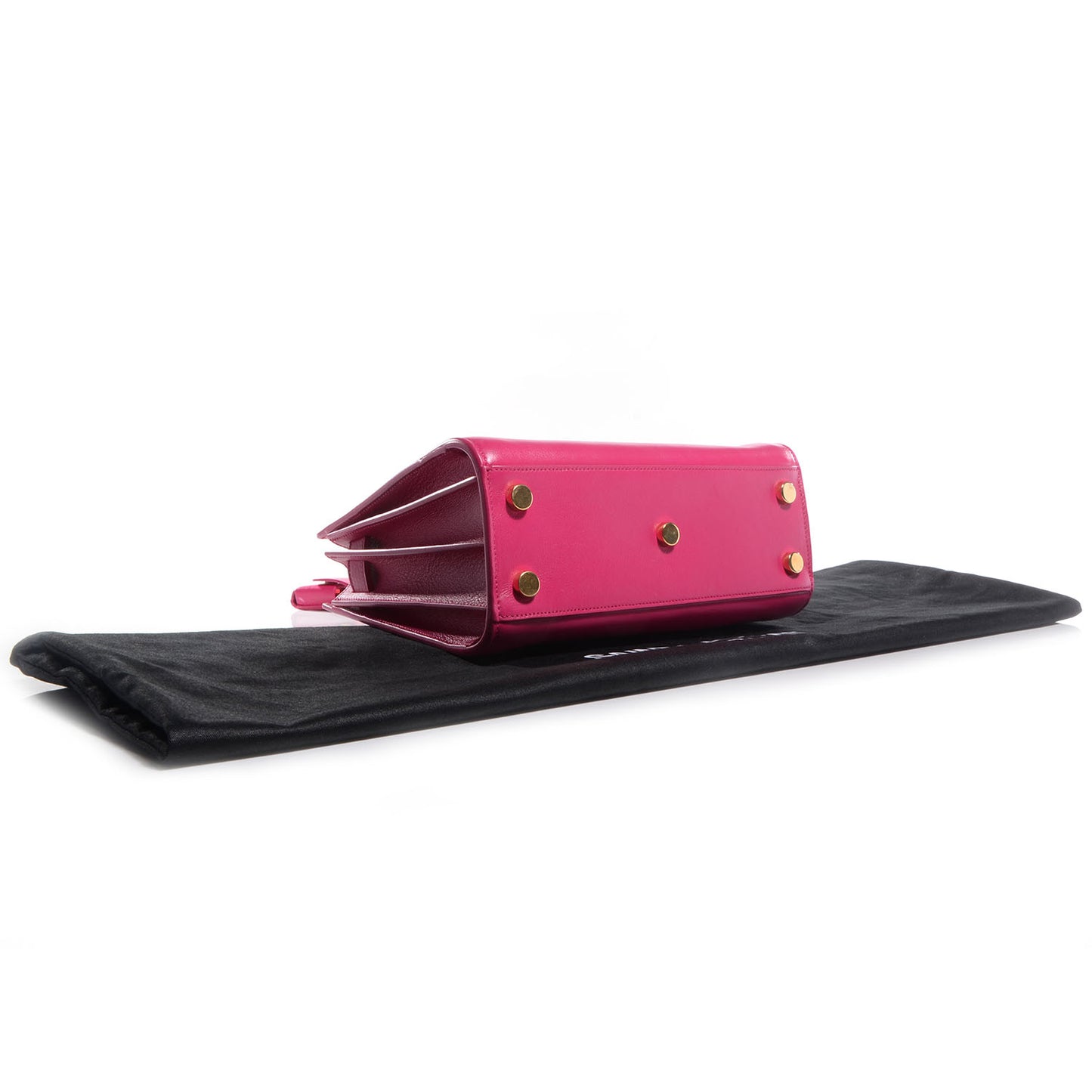 Calfskin Nano Sac De Jour Lipstick Fuchsia