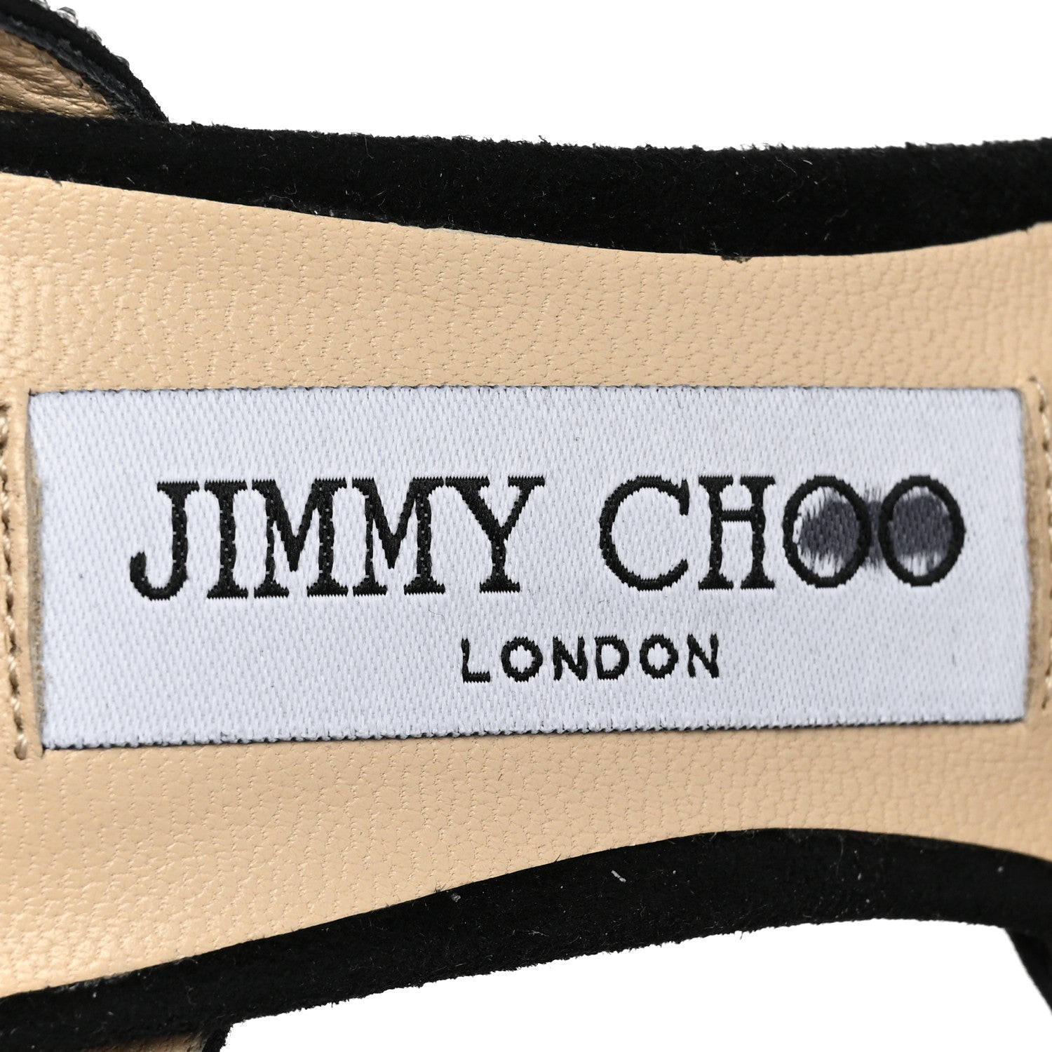 Jimmy Choo Suede Crystal Supernova Maple 125 Platform Pumps 36 Black 8 of 8