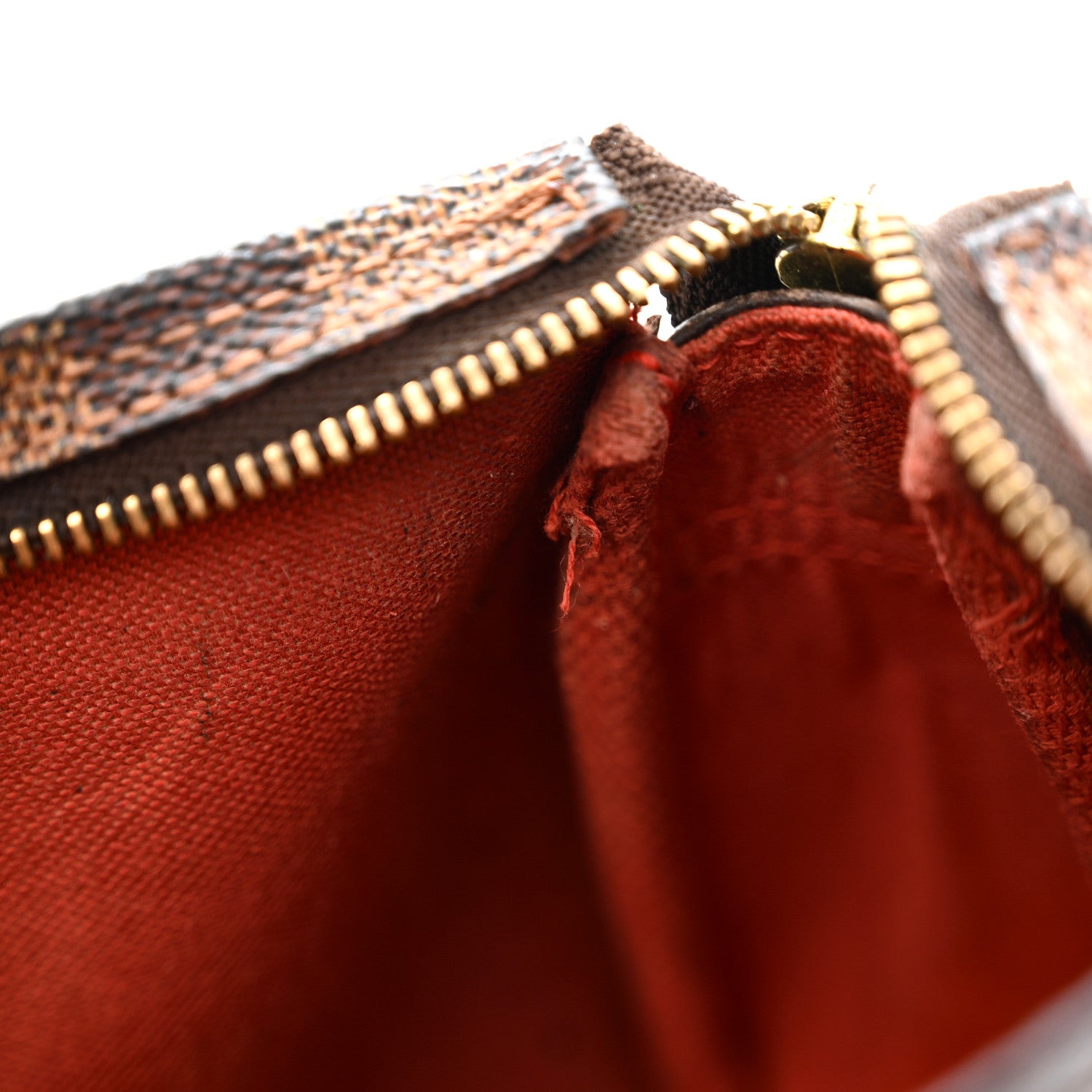 Louis Vuitton Damier Ebene Trousse Make Up Bag Pochette 1879741