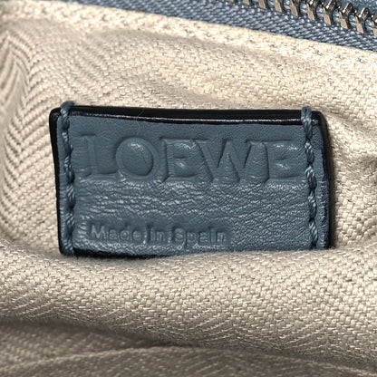 Loewe Calfskin Small Puzzle Bag Stone Blue 6 of 10