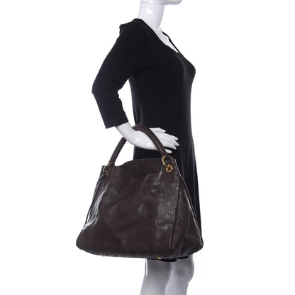 Louis Vuitton Empreinte Artsy MM Chocolate 2 of 9