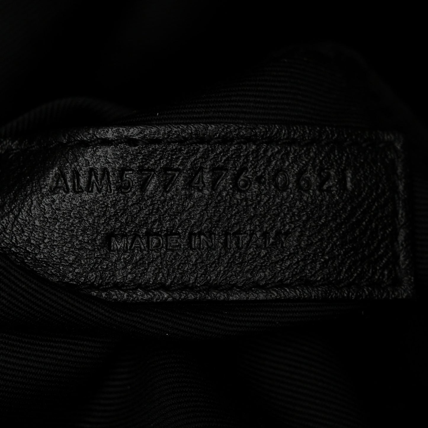 Lambskin Quilted Monogram Monochrome Small Loulou Puffer Chain Satchel Black
