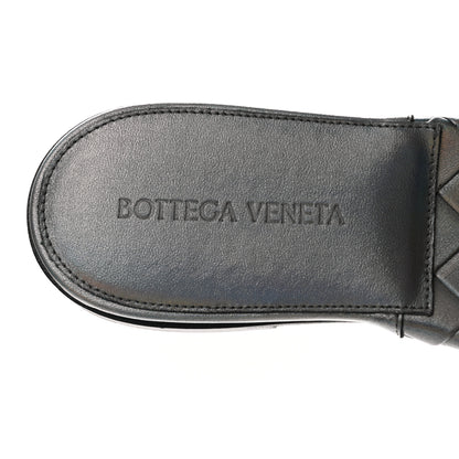 Bottega Veneta Laser Nappa Maxi Intrecciato Lido Flat Sandals 37.5 Oyster 7 of 7