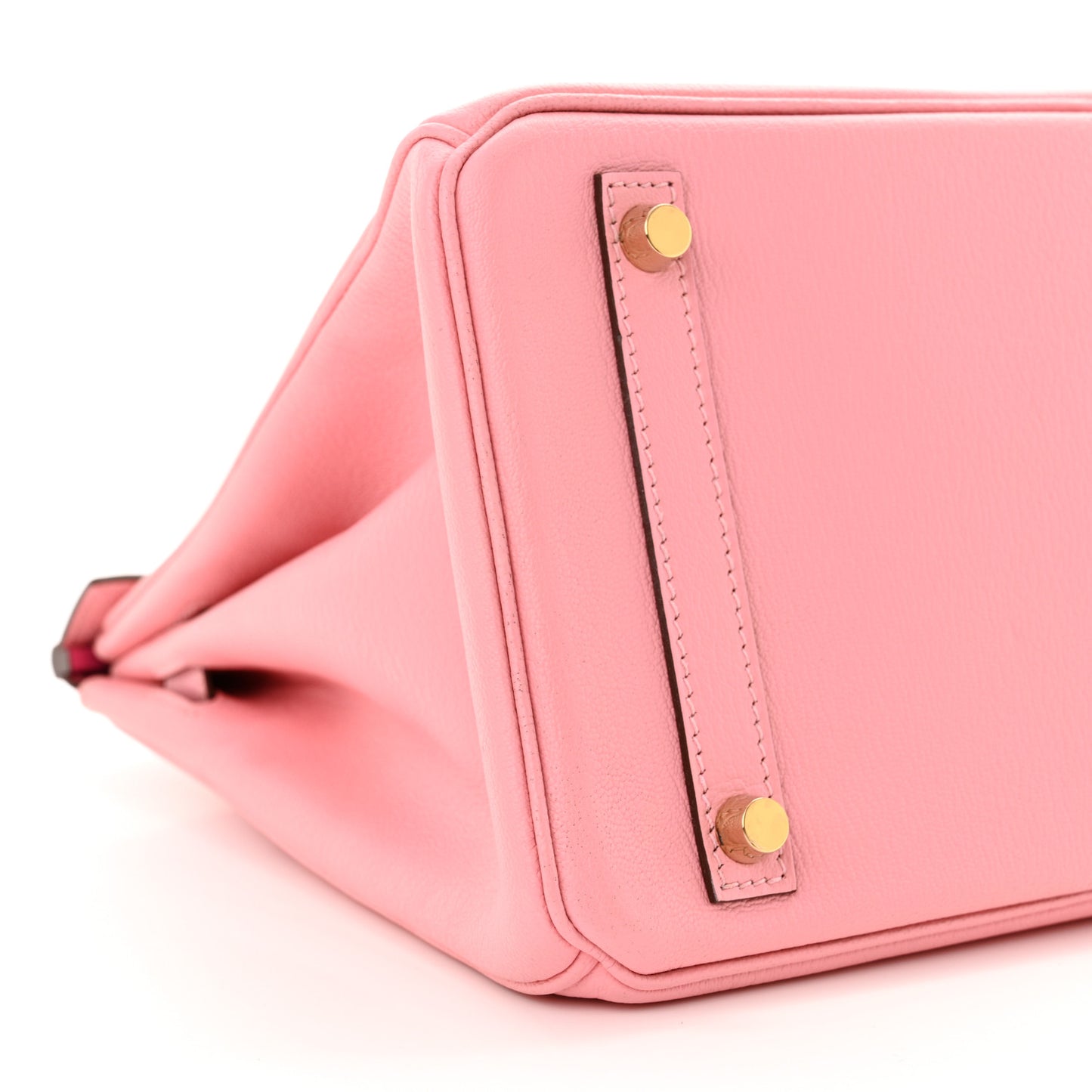 Chevre de Coromandel Horseshoe Birkin 30 Rose Confetti Fuchsia