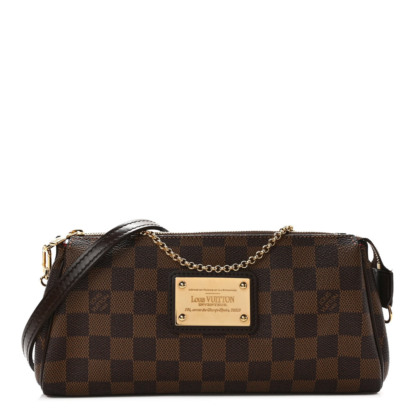 Damier Ebene Eva Clutch