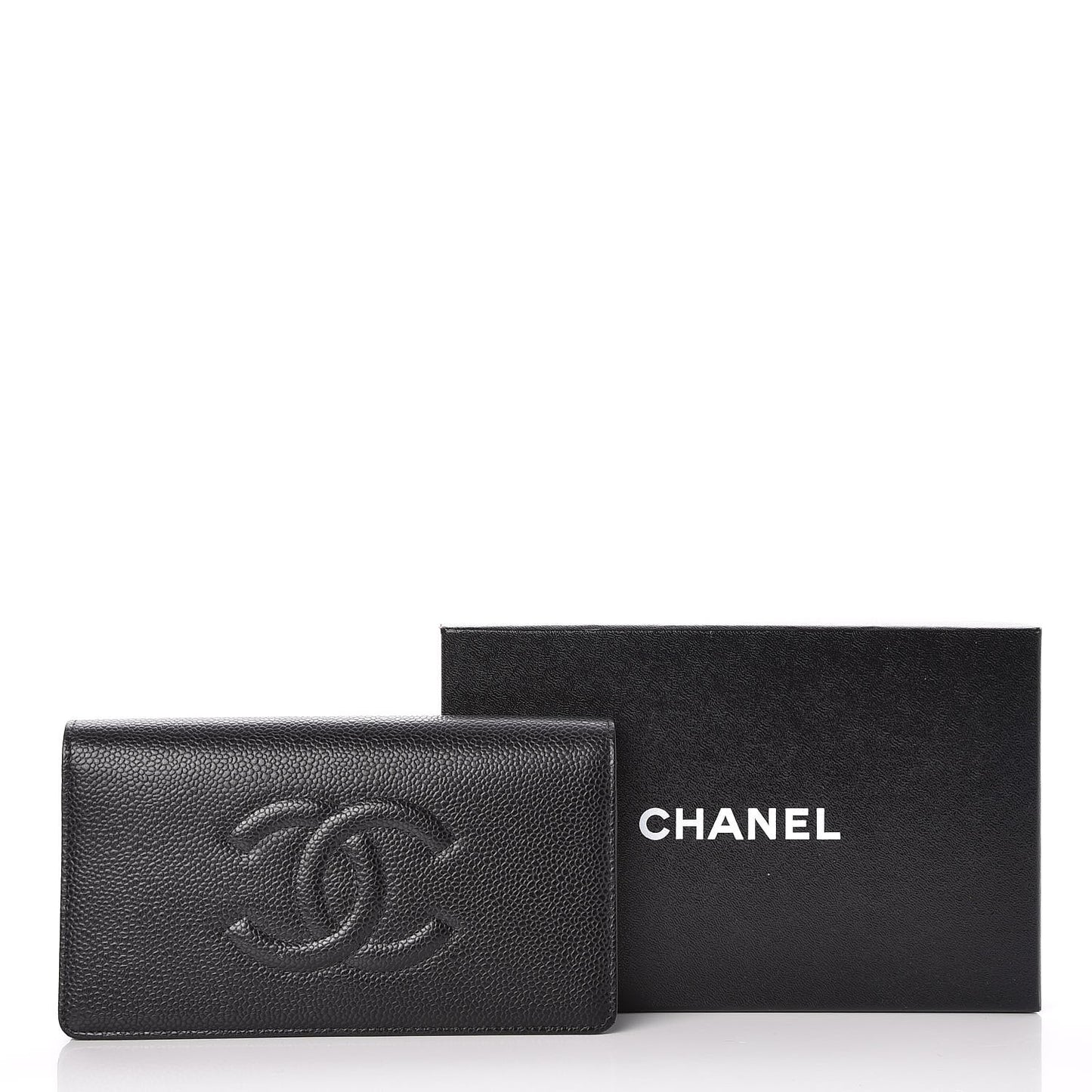 Caviar Timeless CC Yen Wallet Black
