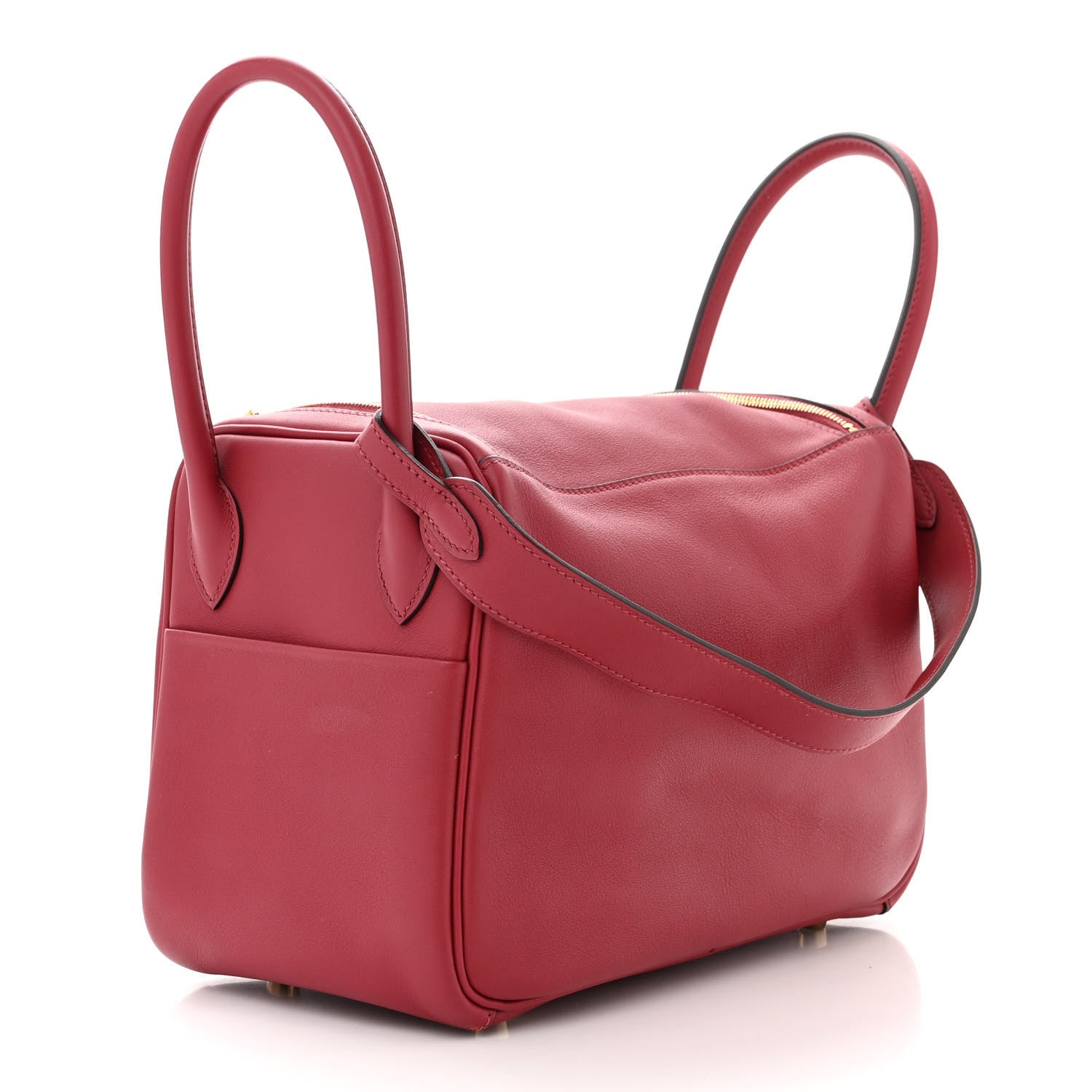 Hermes Swift Verso Lindy 26 Rouge Grenat Orange 3 of 10