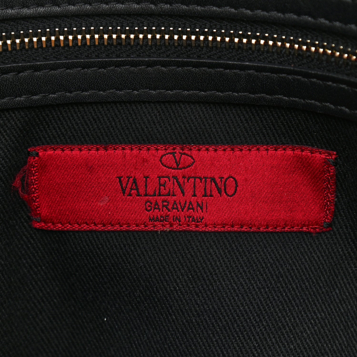 Valentino Garavani Vitello Rockstud Dome Shopper Black 6 of 11