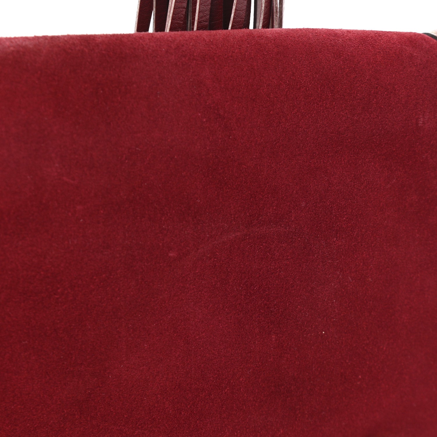 Gucci Suede Small Britt Tassel Shoulder Bag Dark Red 12 of 12