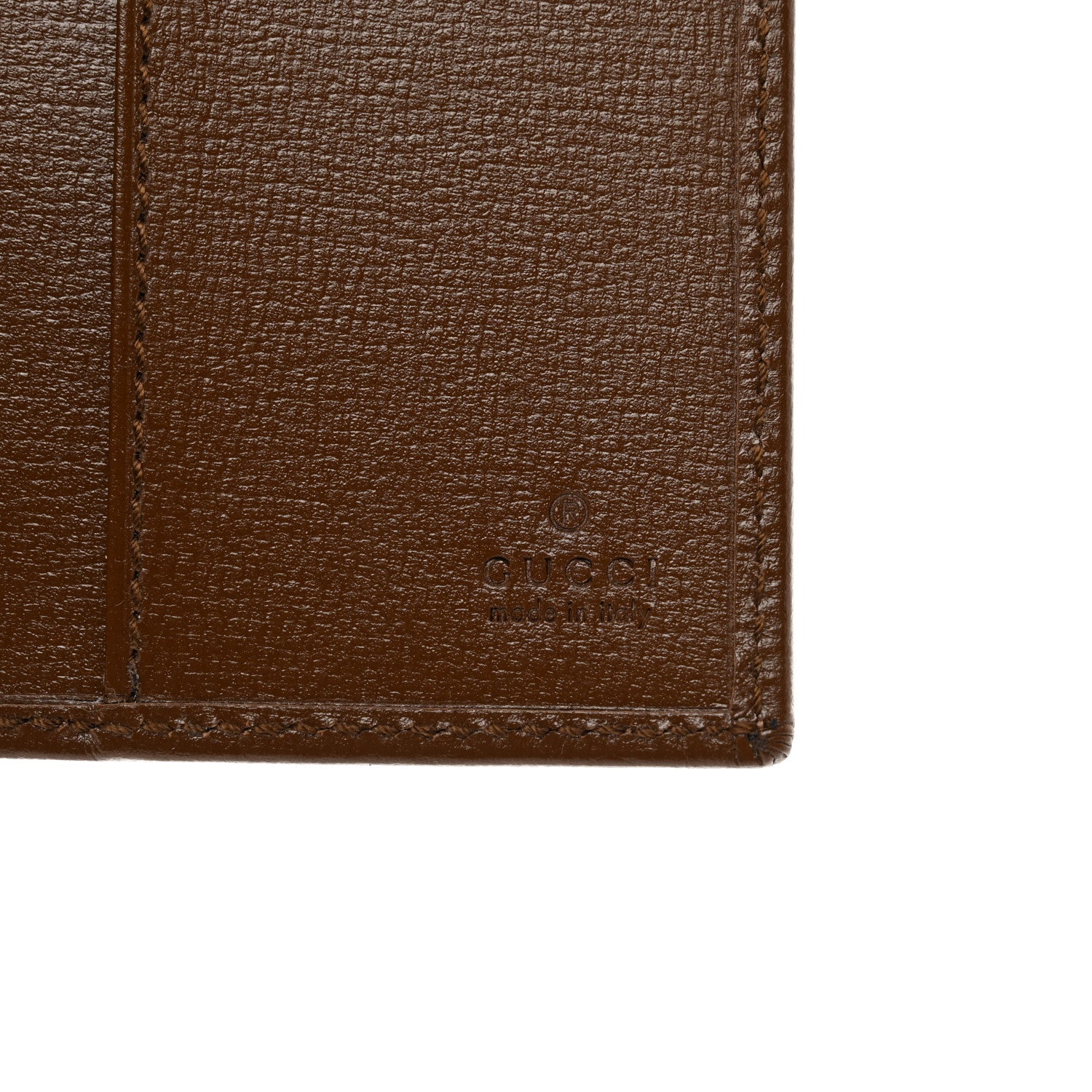 Gucci GG Supreme Monogram Azalea Calfskin Passport Case On Strap Beige 6 of 7