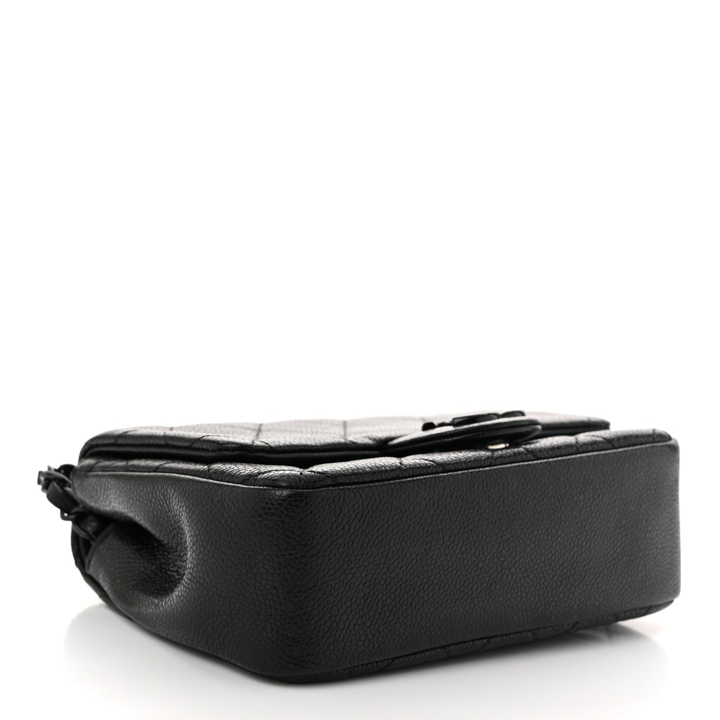 Caviar Quilted Incognito Mini Square Flap Black