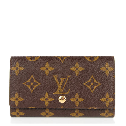 Louis Vuitton Monogram Porte-Monnaie Billets Tresor Wallet 1 of 8