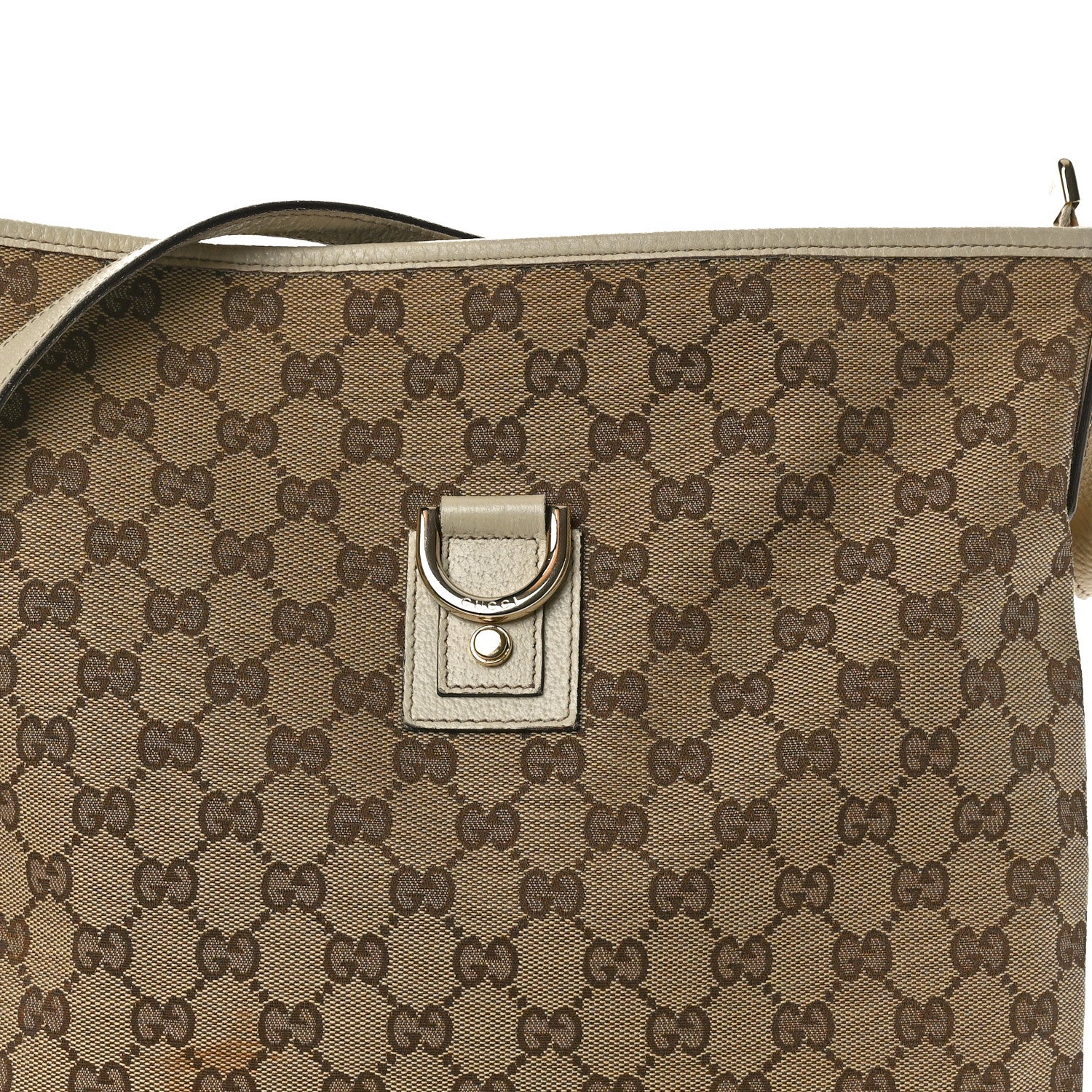 Gucci Monogram Abbey Messenger Bag Off White 8 of 13