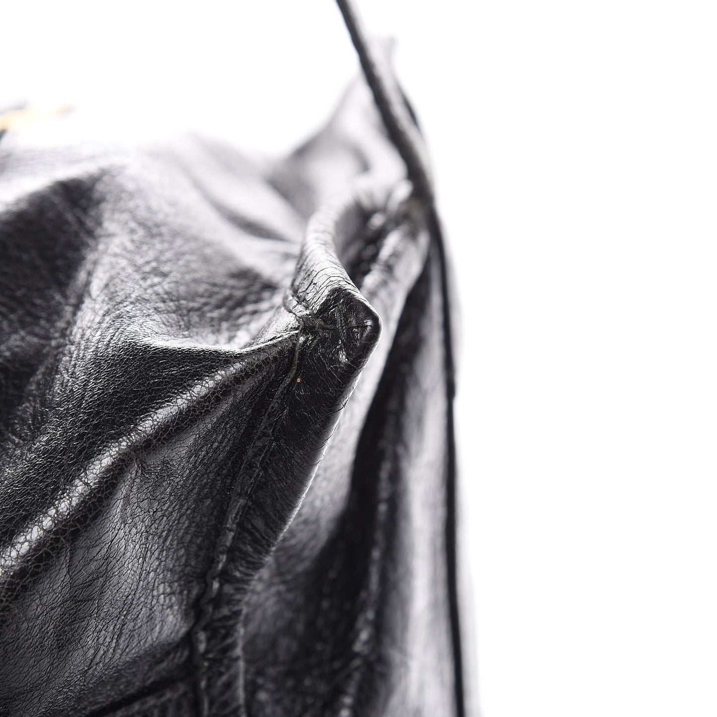 Agneau Medium Bazar Shopper Tote Black