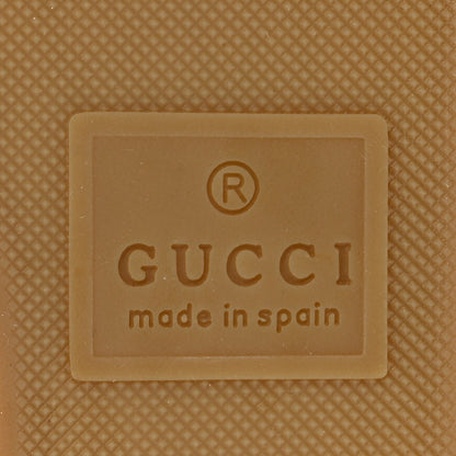 Gucci Nappa Matelasse Diagonal Floral Print GG Marmont Pilar Espadrille Slide Sandals 37.5 Ivory Pink 8 of 13
