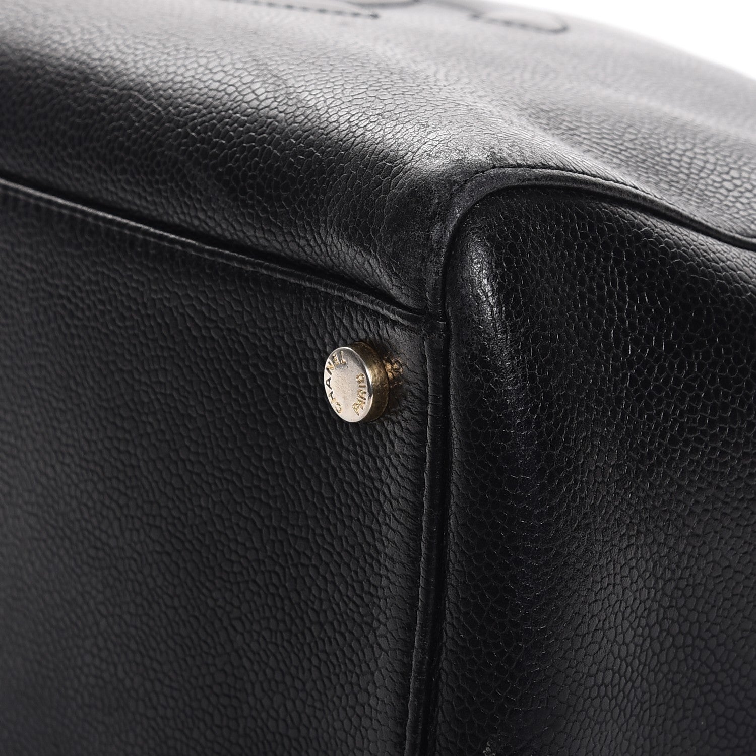 Chanel Caviar CC Bowler Black 10 of 11