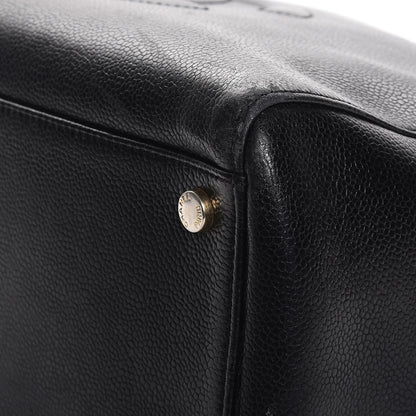 Chanel Caviar CC Bowler Black 10 of 11