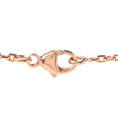 Hermes Lacquered Gold Pop H Pendant Necklace Marron Glace 6 of 6