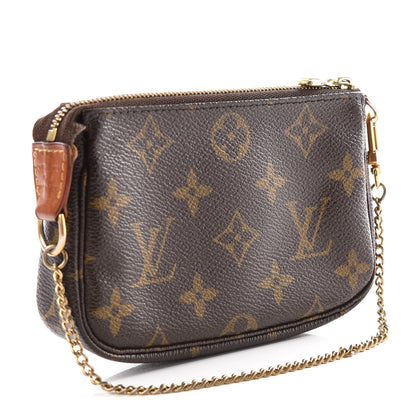 Louis Vuitton Monogram Complice Trunks and Bags Mini Pochette Accessories Beige 2 of 10