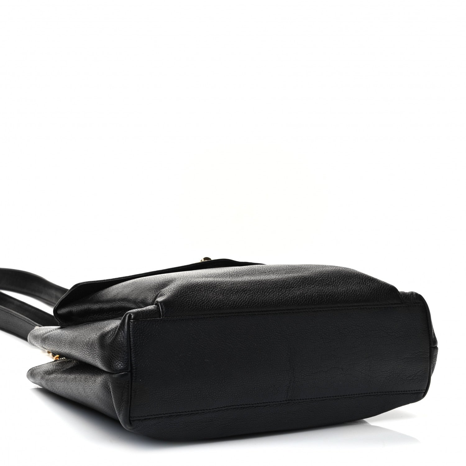 Chanel Caviar Flap Shoulder Bag Black 3 of 4