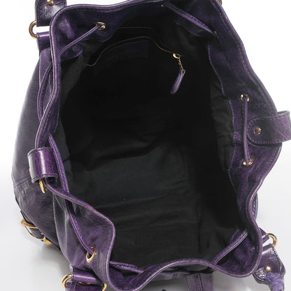 Balenciaga Agneau Giant 21 Gold Hardware Pompon Raisin 5 of 14