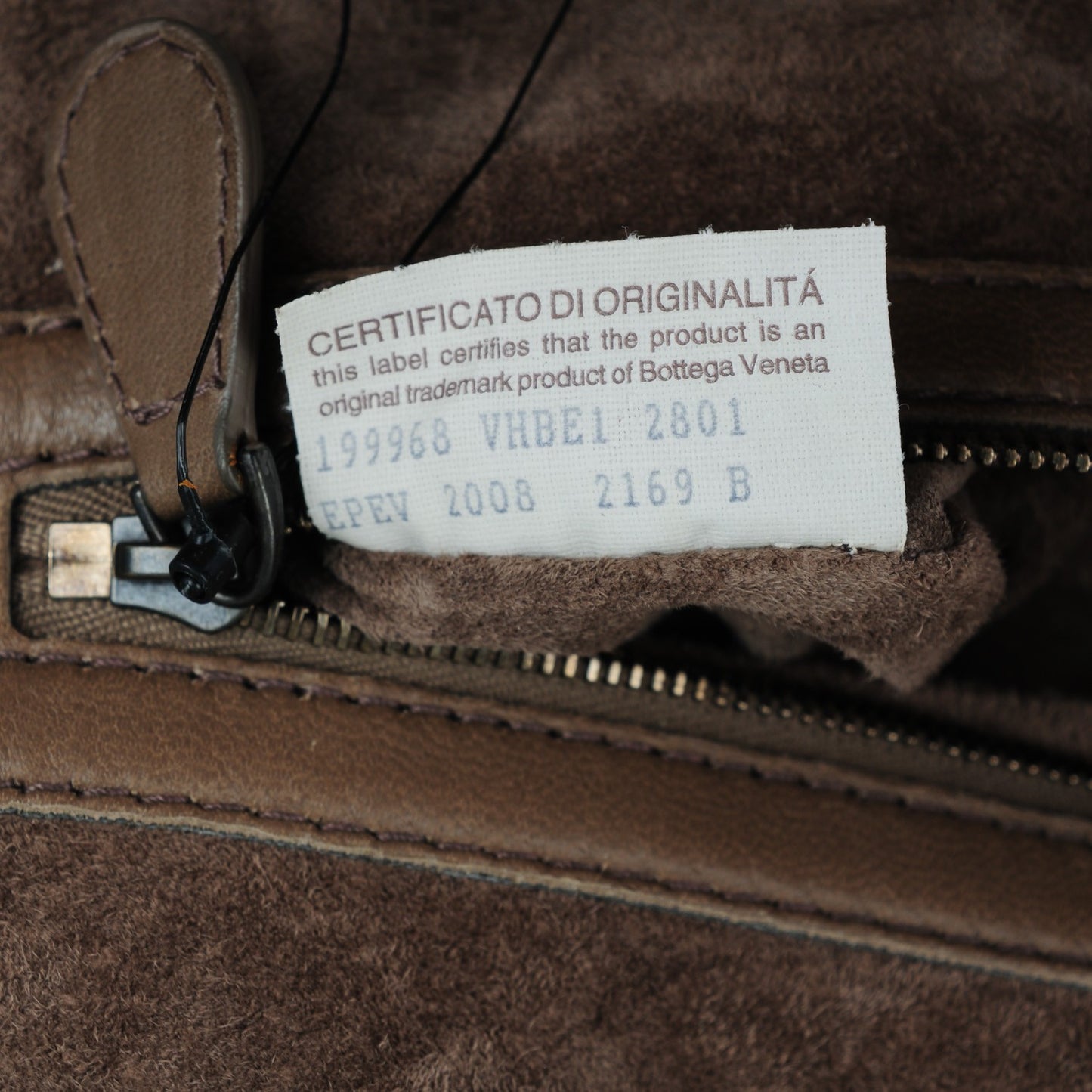 Nappa Intrecciato New Bond Satchel Ash