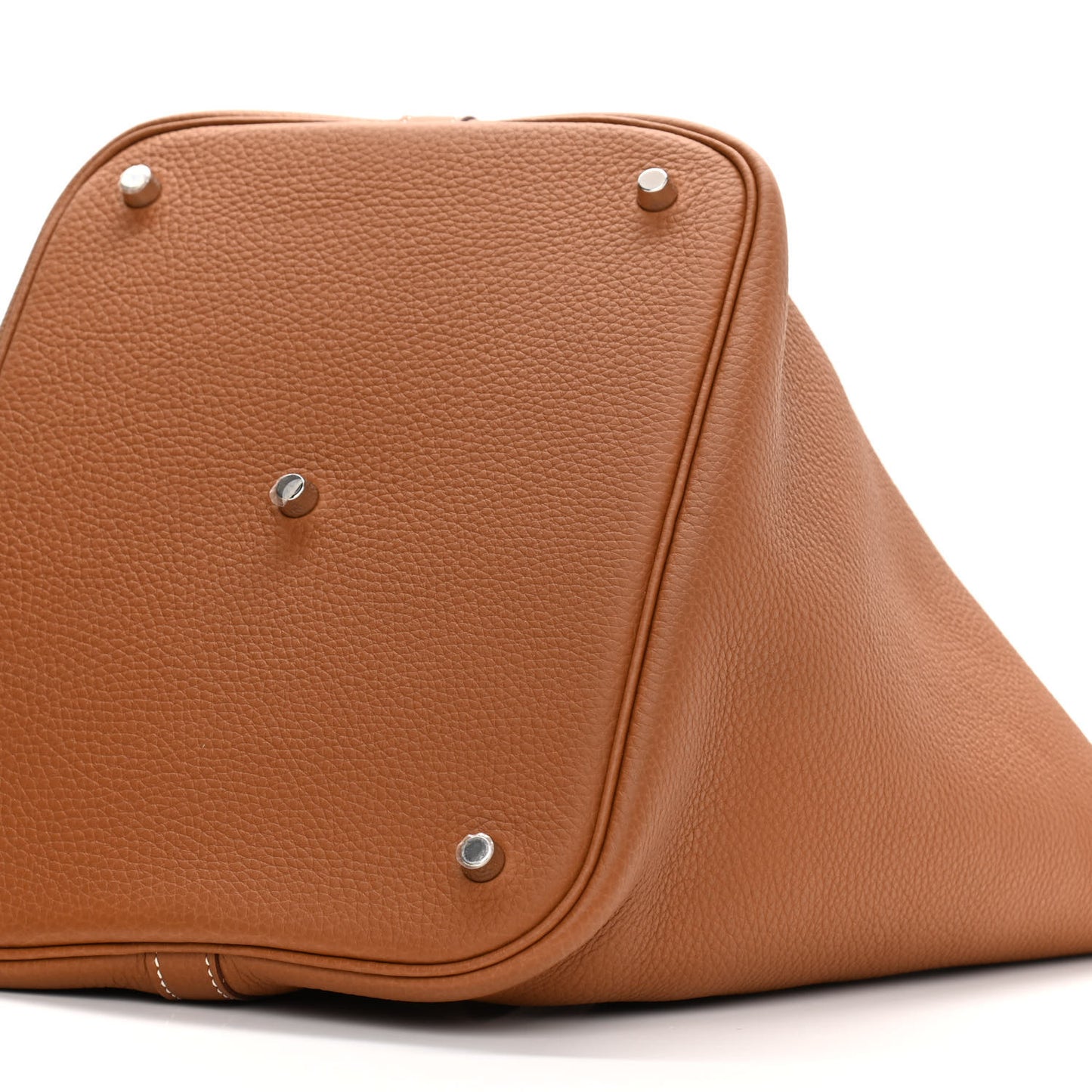 Taurillon Clemence Picotin Lock 26 GM Gold
