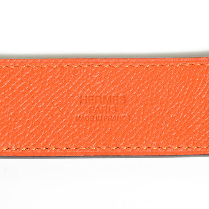 Hermes Epsom Romance Belt Accessory Orange 4 of 7
