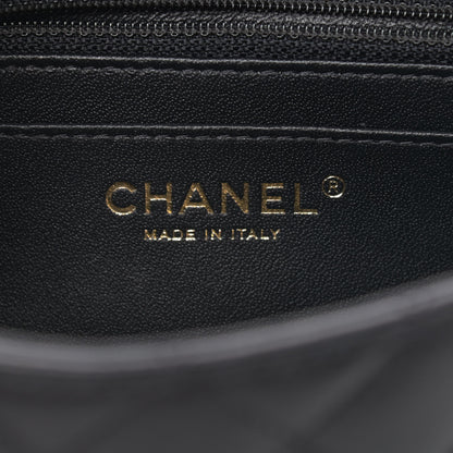 Chanel Lambskin Quilted Mini Rectangular Flap Black 6 of 12