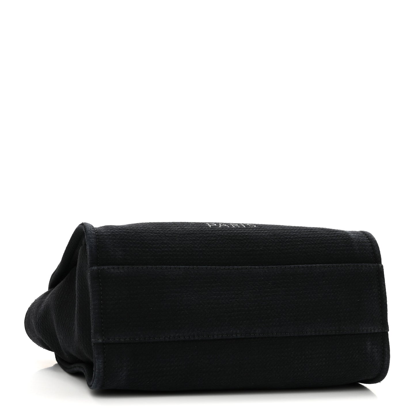 Mixed Fibers Small Deauville Tote Navy Blue