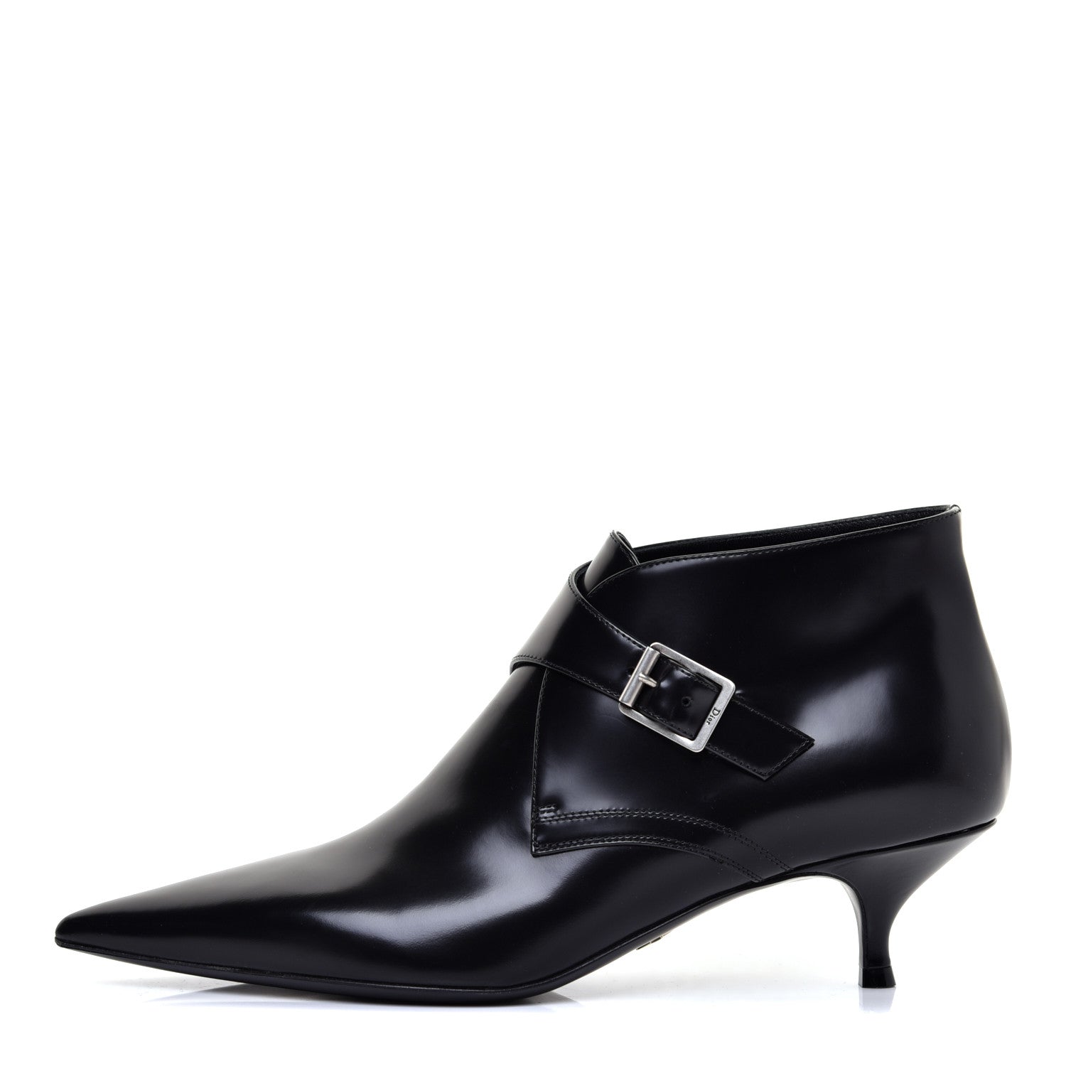 Christian Dior Calfskin Ankle Boots 39.5 Black 1 of 9