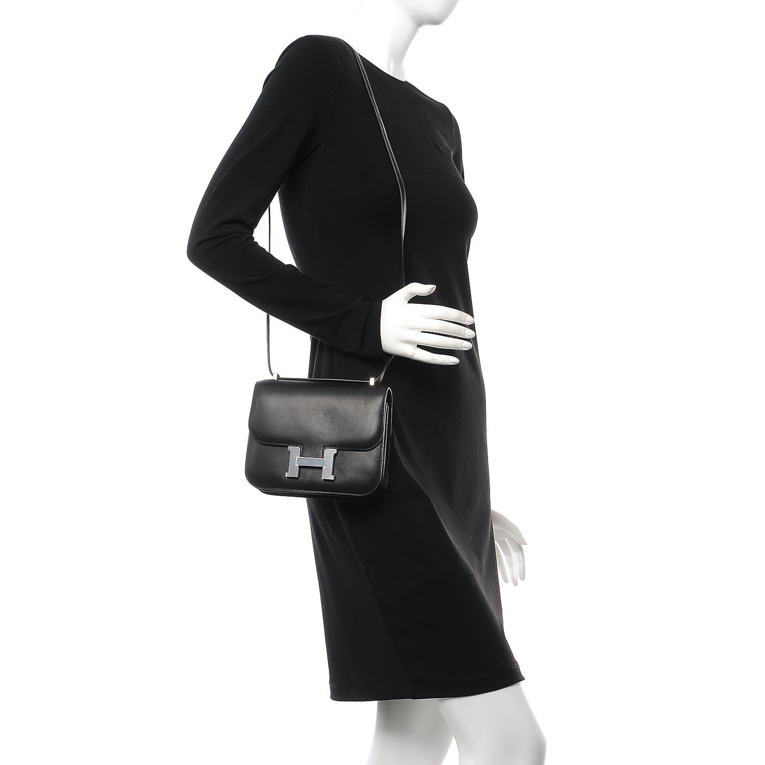Hermes Evercalf Constance 18 Black 2 of 8