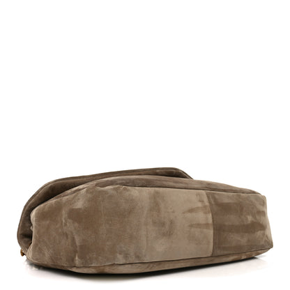 Saint Laurent Suede Large Calypso Dry Grain 4 of 10