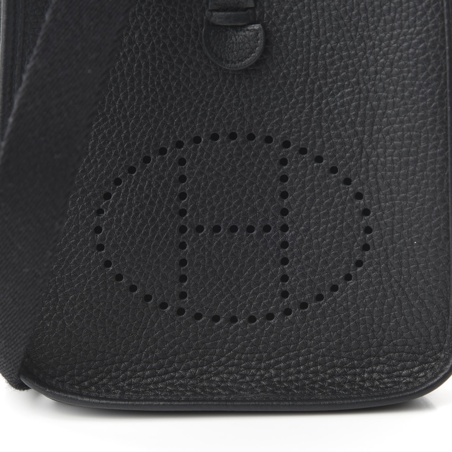 Hermes Taurillon Clemence Evelyne TPM Black 9 of 9