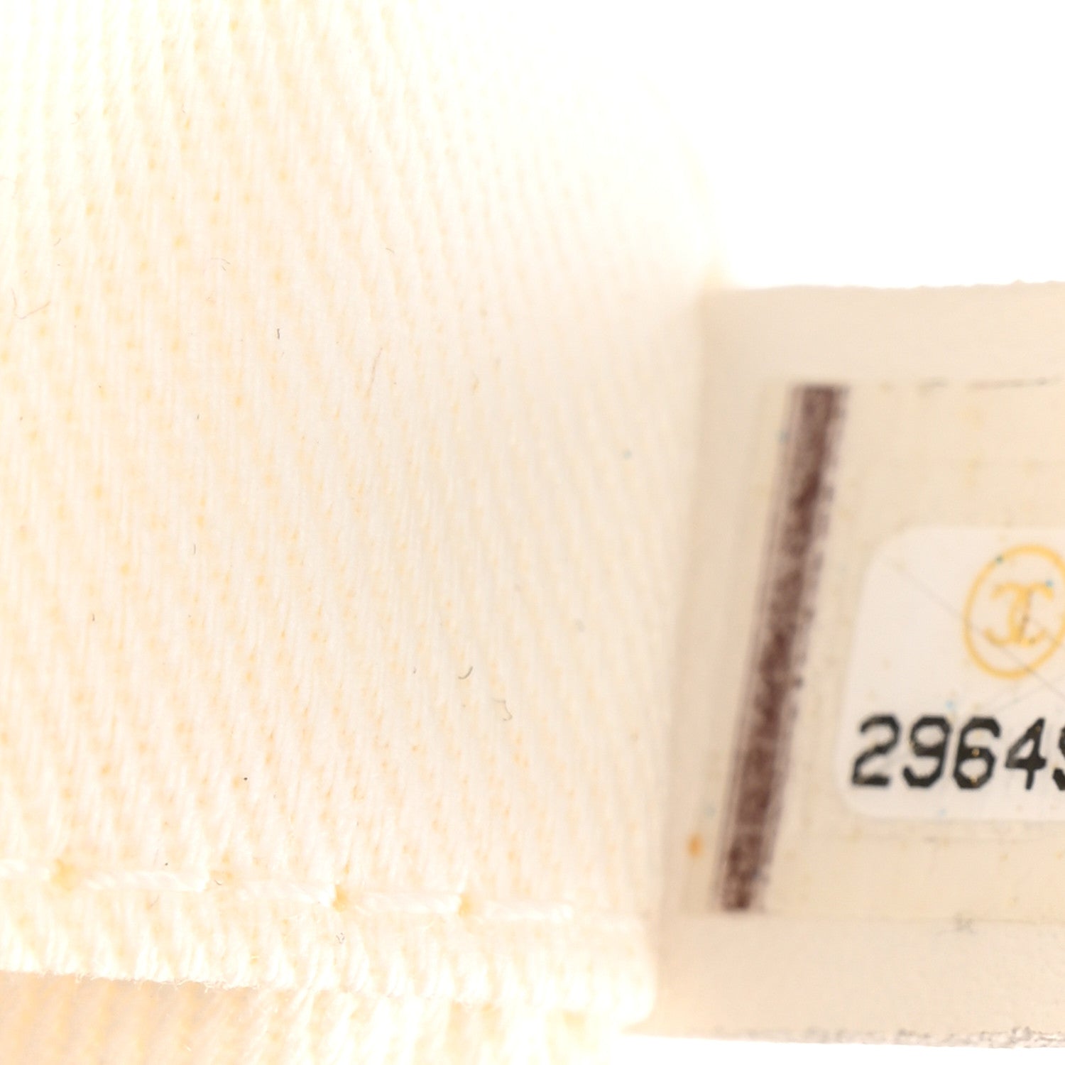 Chanel Canvas Pearl Medium Deauville Tote Ecru Beige 7 of 10