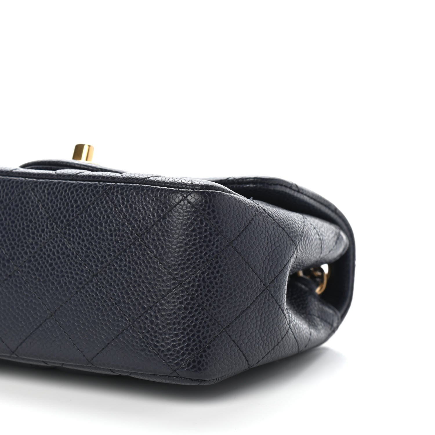 Chanel Caviar Quilted Mini Square Flap Navy 9 of 9