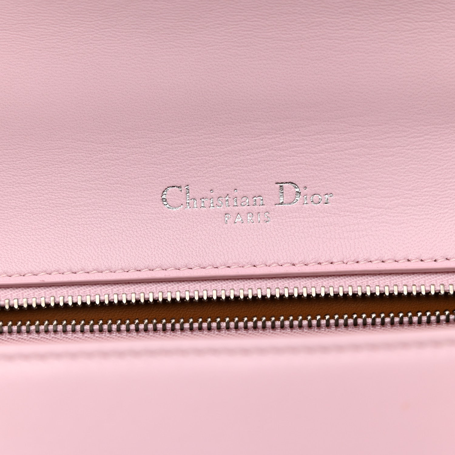Christian Dior Lambskin Paradise Diorama Flap Bag Pink Multicolor 6 of 9