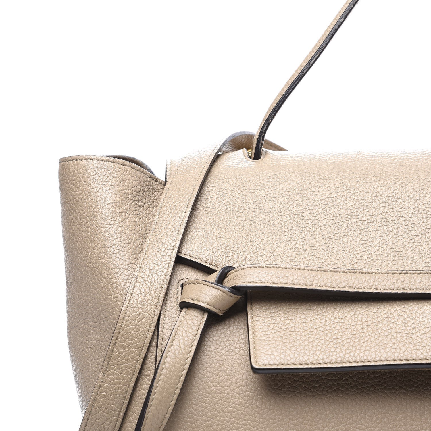 Celine Grained Calfskin Mini Belt Bag Dune 13 of 13