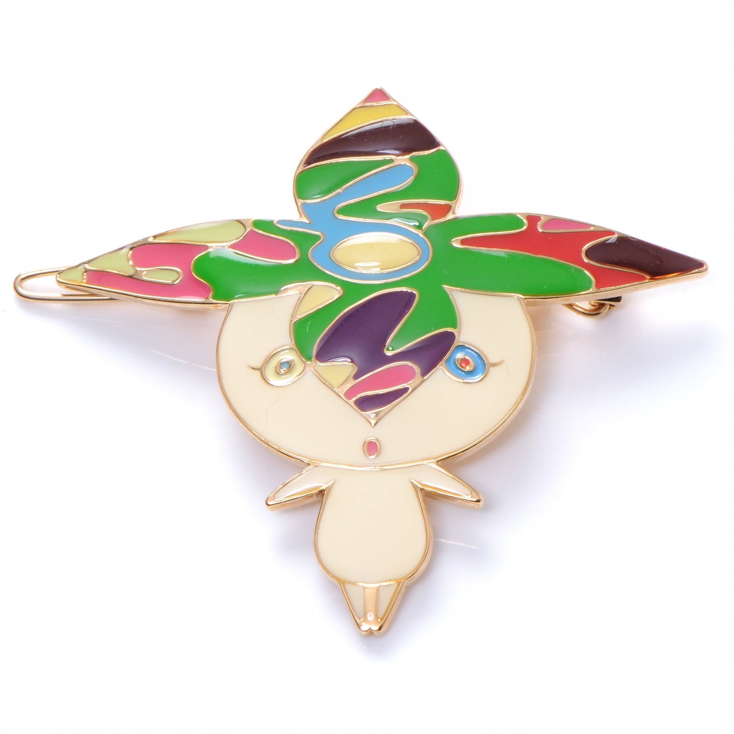 Louis Vuitton Murakami Hair Barrettes 3 5 of 7