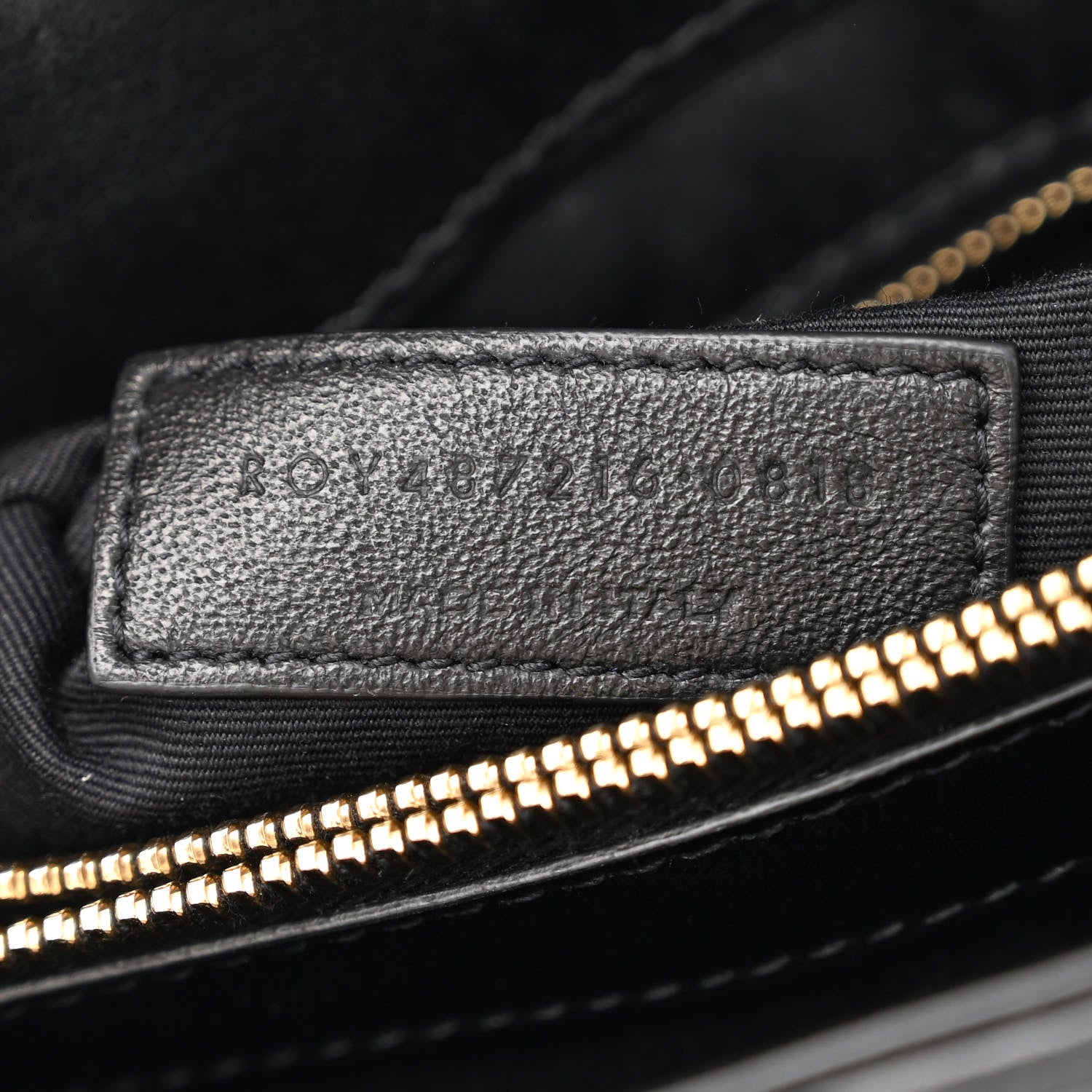 Saint Laurent Calfskin Y Quilted Monogram Medium Loulou Chain Satchel Black 7 of 12