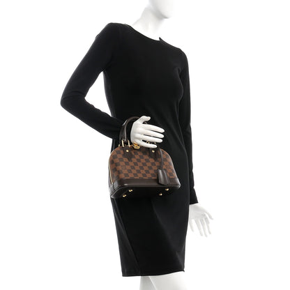 Louis Vuitton Damier Ebene Alma BB 3 of 9